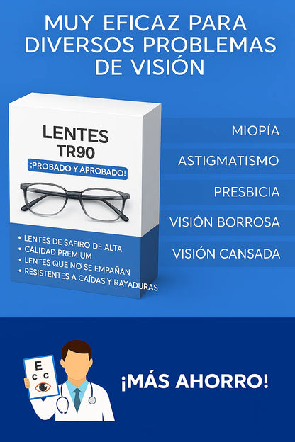 Lentes TR90 – Resistentes y multifocales