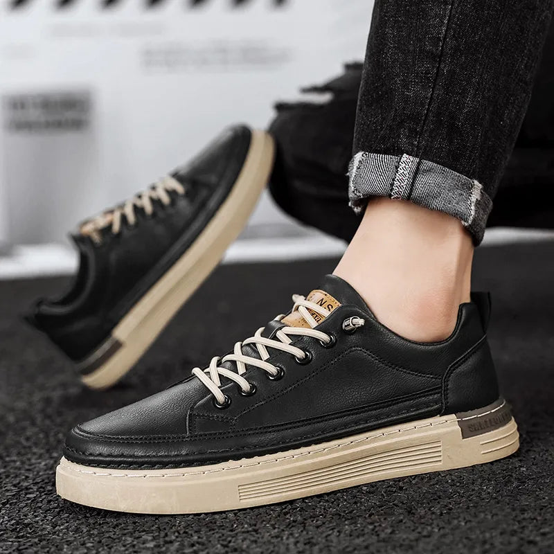 Zapatillas de Cuero para Hombre